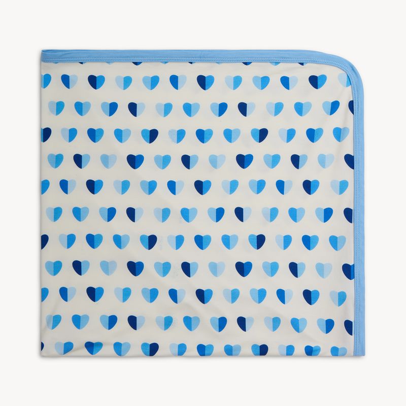 Blue XOXO Modal Blanket