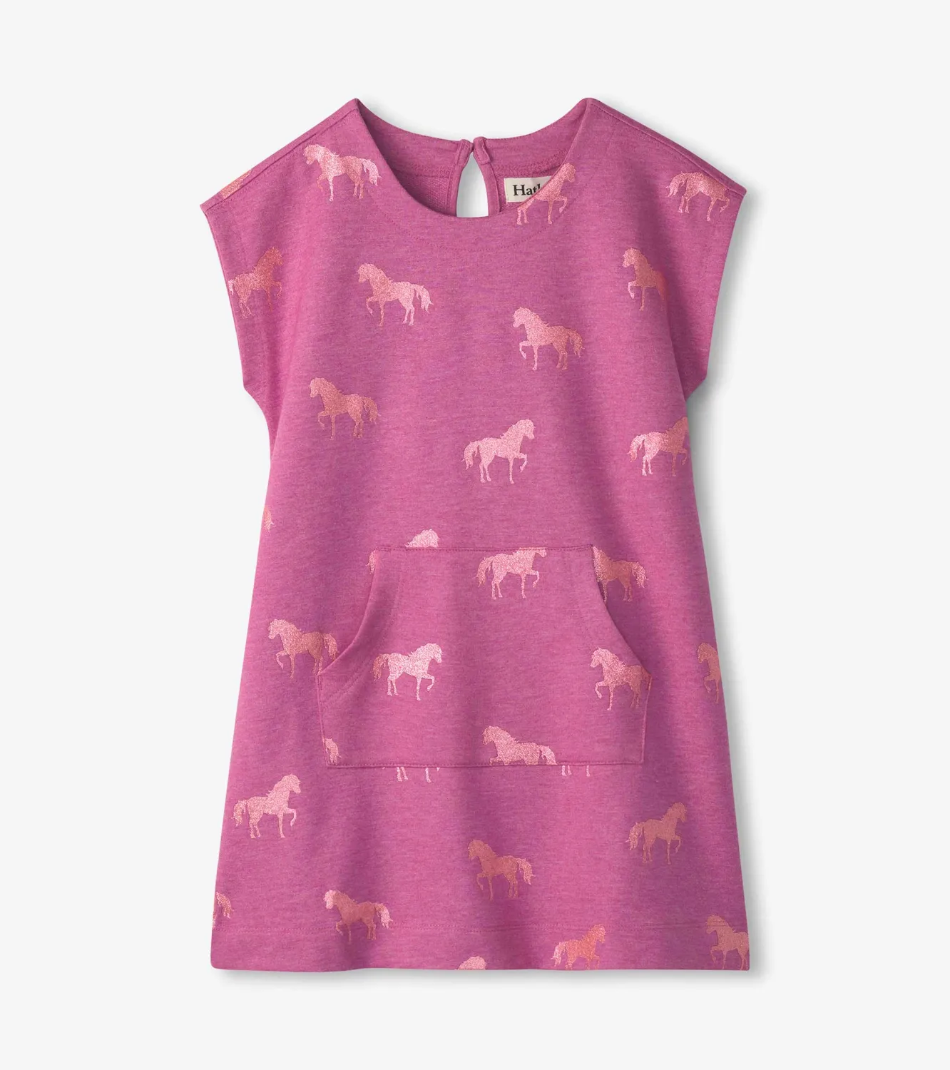 Shimmer Horses Terry Dress