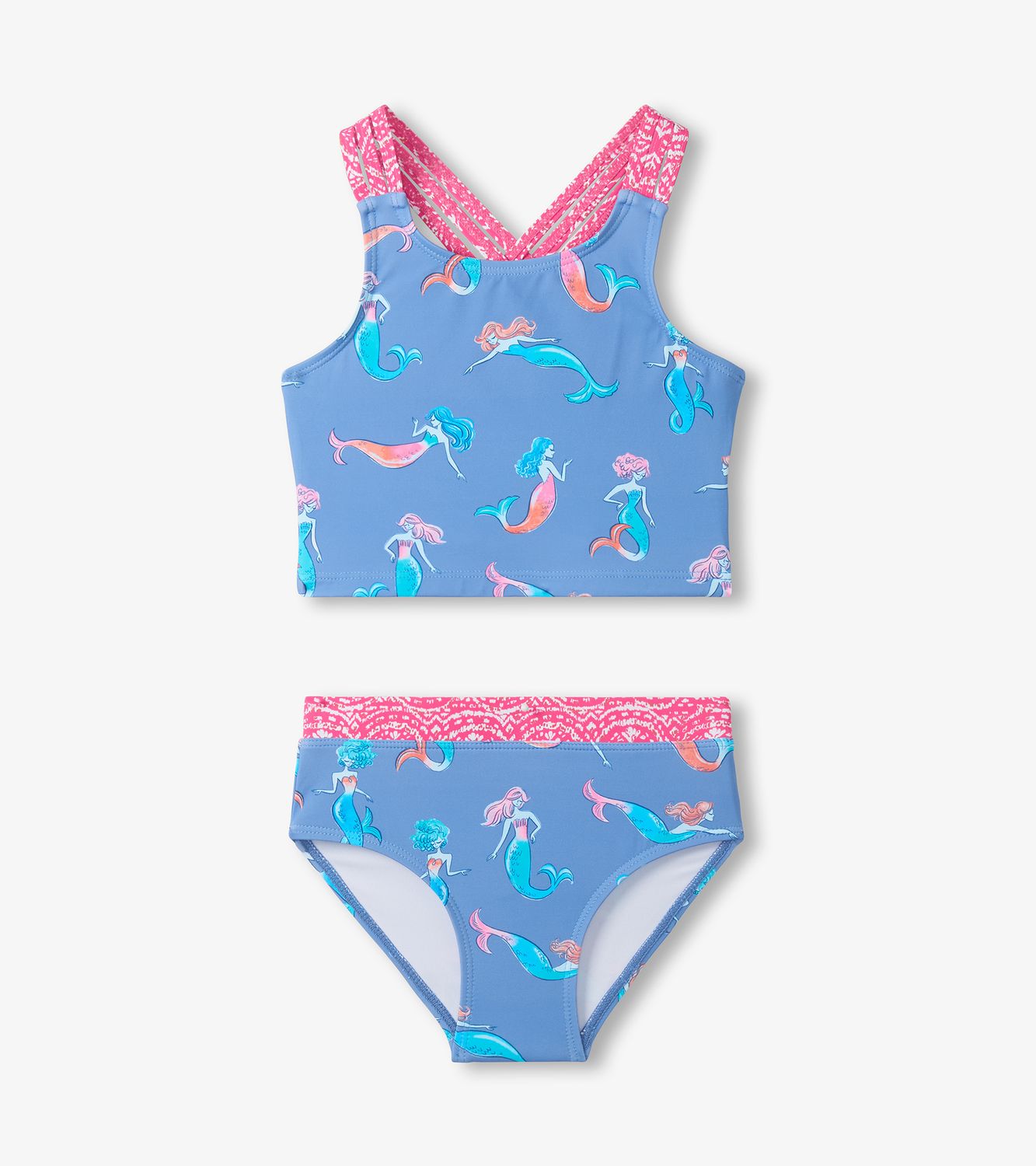Salty Mermaids Tankini Set, Size: 2Y