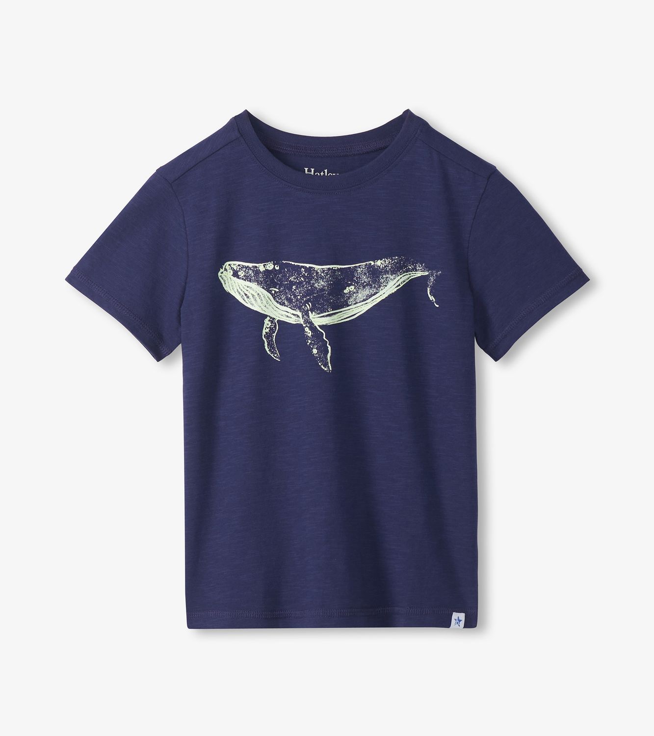 Patriot Blue Whale Graphic Tee, Size: 2Y