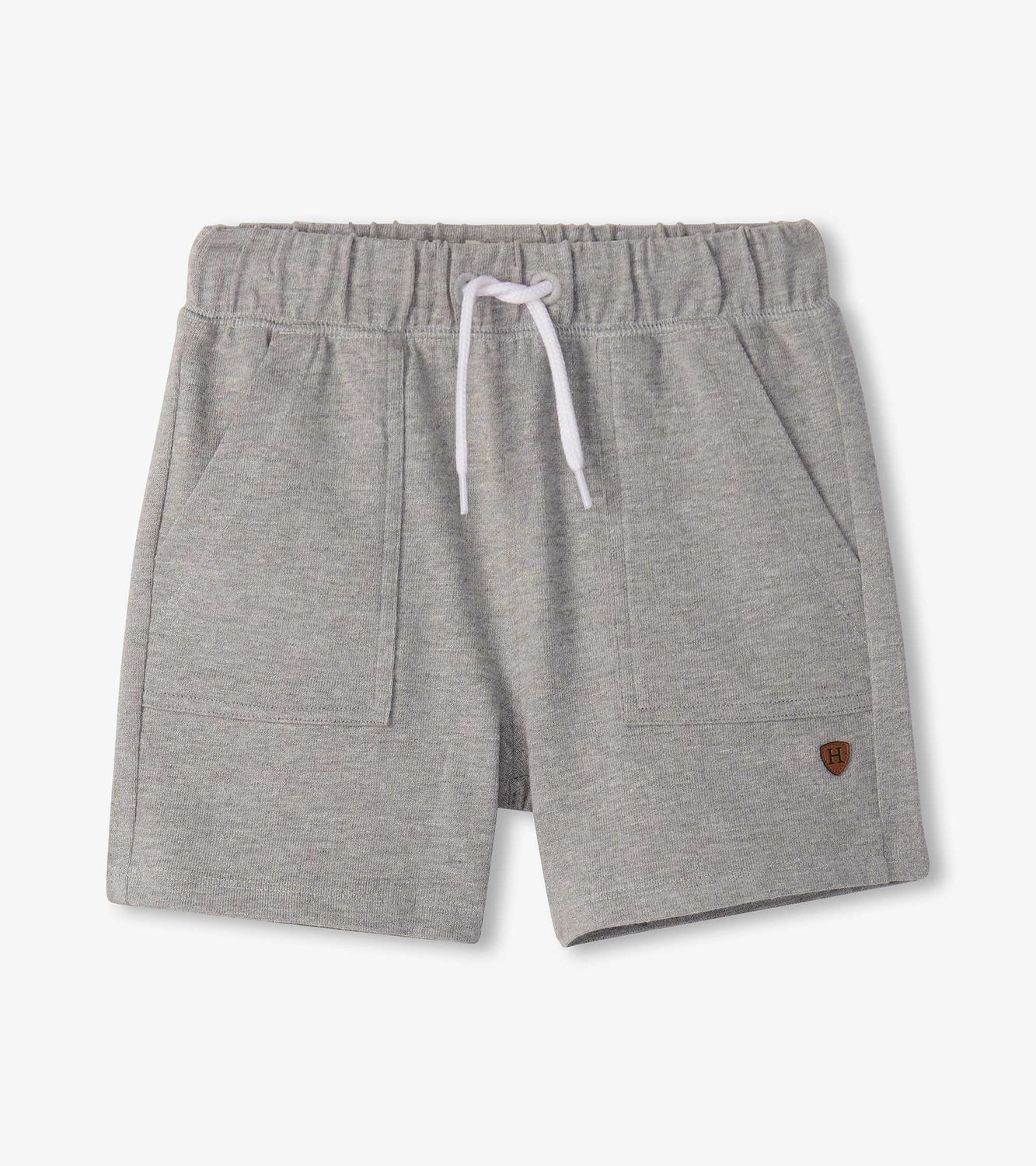 Athletic Grey Relaxed Shorts, Size: 2Y