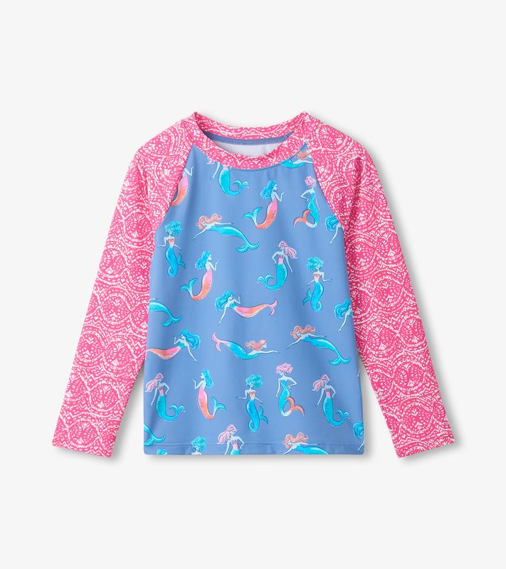 Salty Mermaids Long Sleeve Rashguard