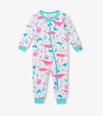 Painted Sealife Bamboo Coverall