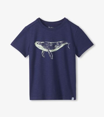 Patriot Blue Whale Graphic Tee