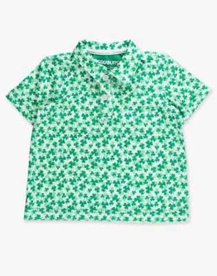 Tiny Clover Field Performance Polo