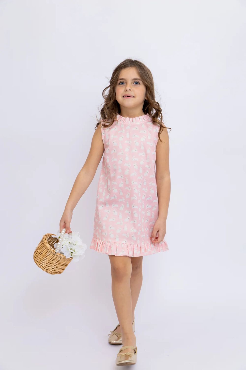 Pink Bunny Shift Dress
