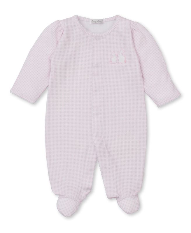 Pique Bunny Bash Pink Footie