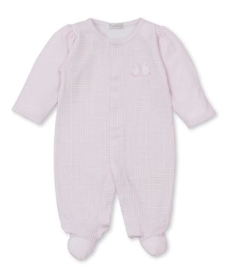 Pique Bunny Bash Pink Footie