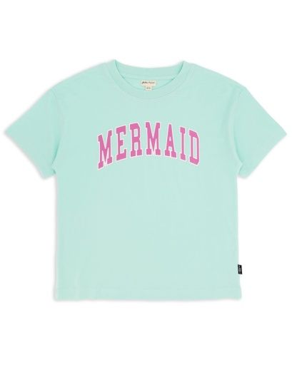 Mermaid Oversized Tee, Size: 2-3Y