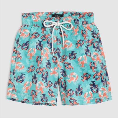 Green Lobster Swim Trunks
