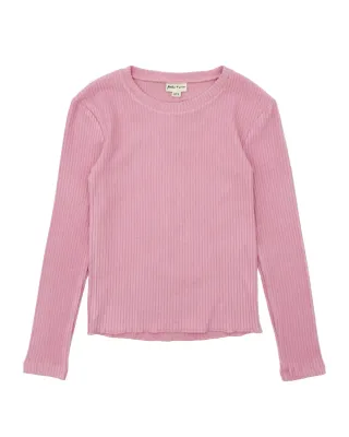 Blake Misty Mauve Longsleeve Rib Top