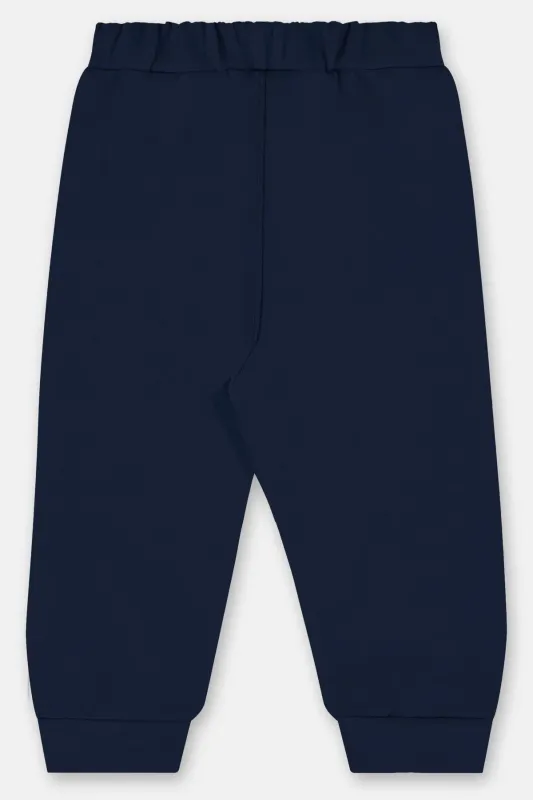 Blue Fleece Lined Sweatpants