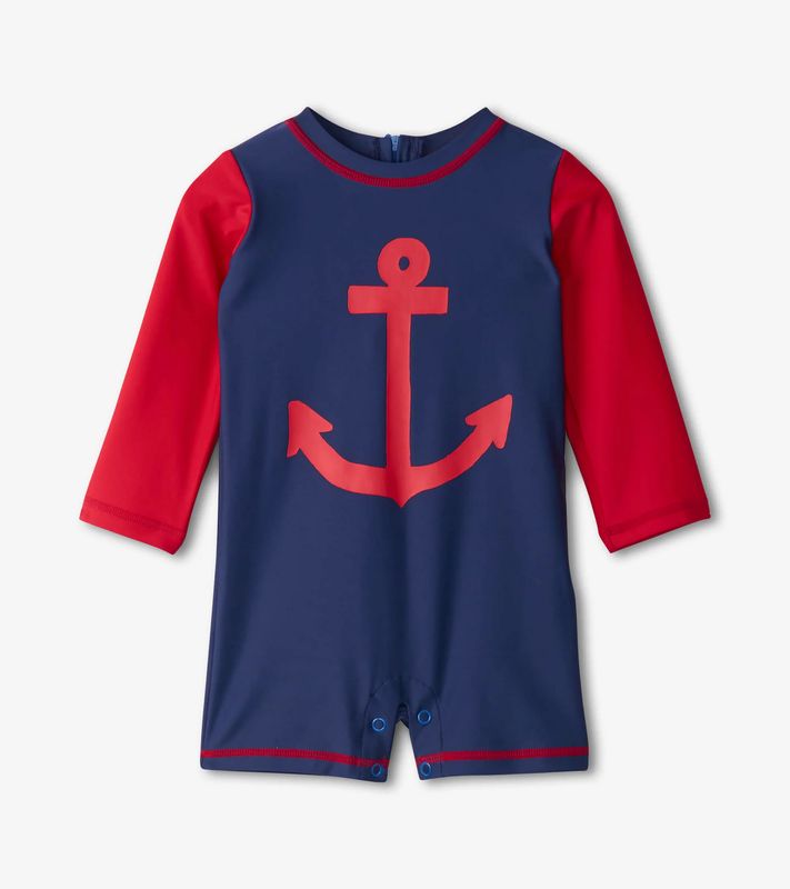 Anchor One-Piece Rashguard