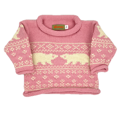 Pink Polar Bear Sweater