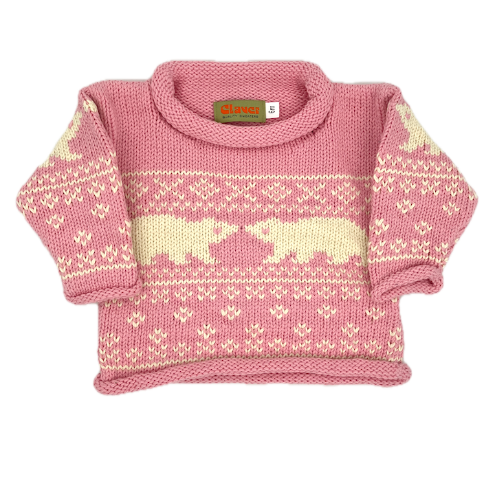 Pink Polar Bear Sweater