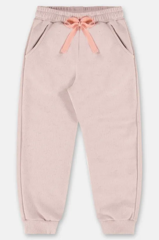 Pink Fleece Lined Sweatpants