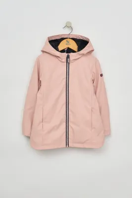 Rose Fleece Lined Raincoat