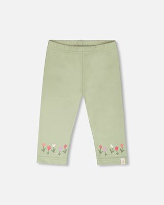 Moss Jersey Capri
