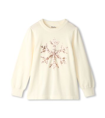 Off White Snowflake Sweater Tunic