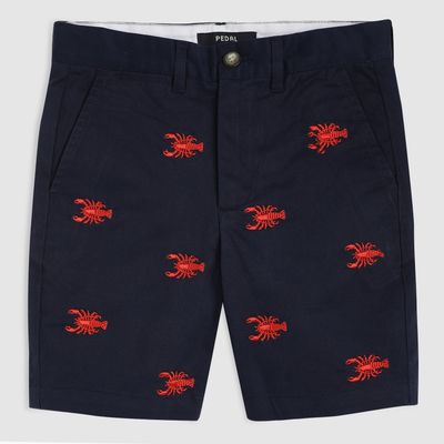 Navy Lobster Short