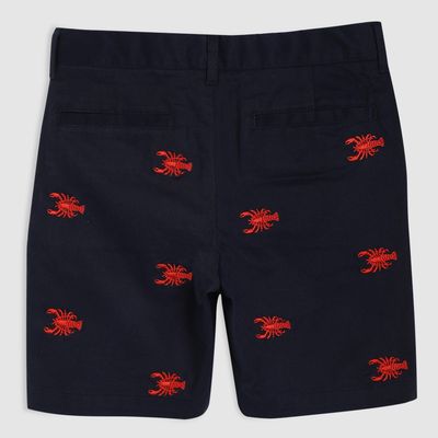 Navy Lobster Short