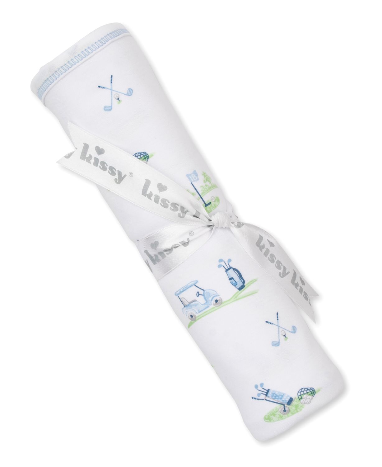 Fairway Foursome Blue Blanket