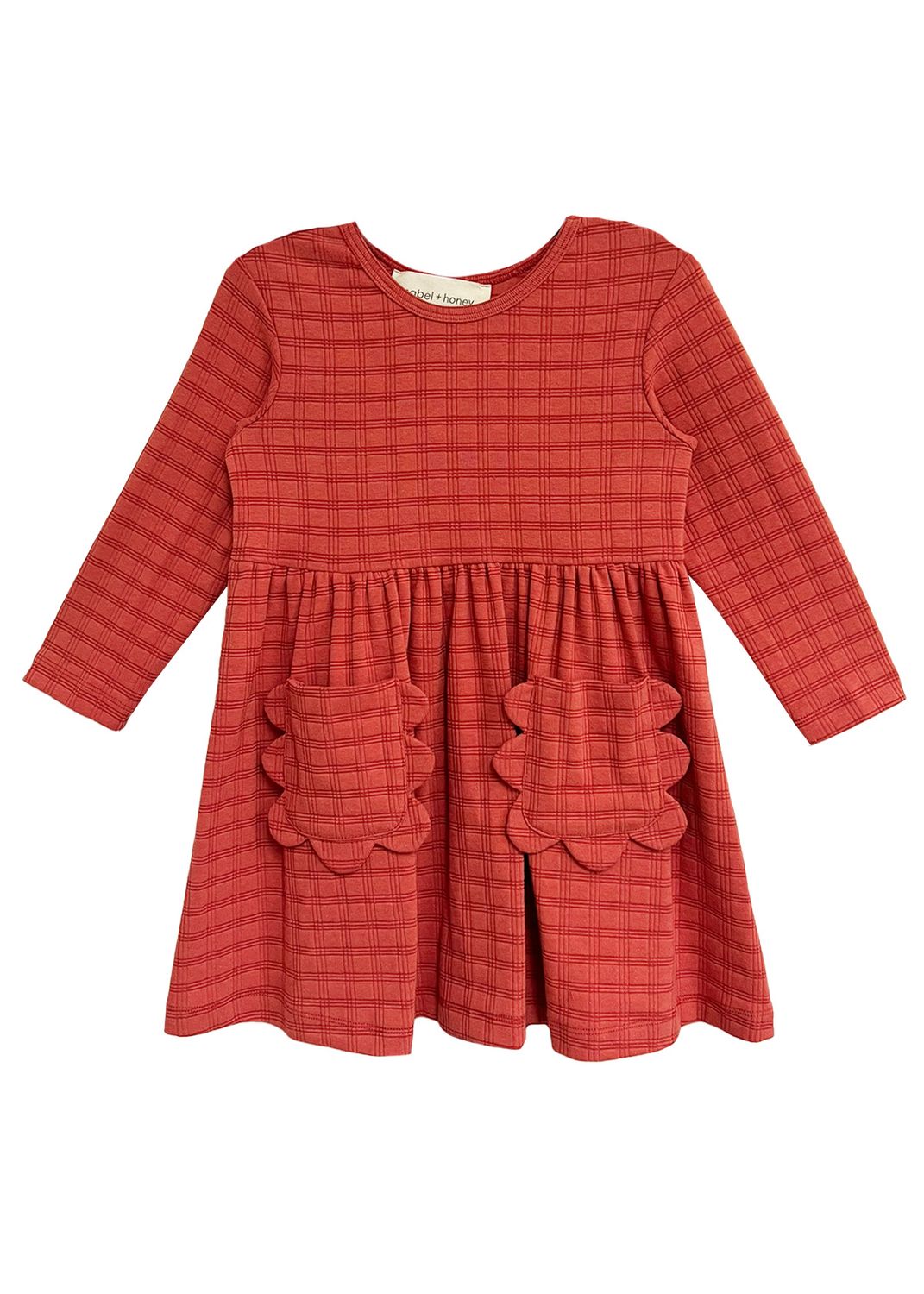 Red Tea Party Dress, Size: 2T