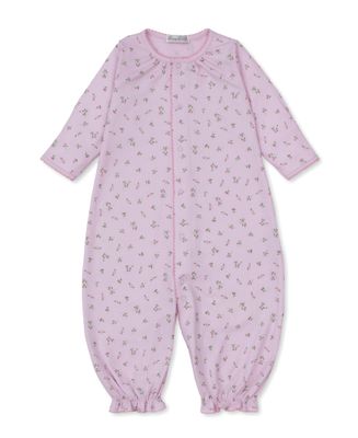 Garden Roses Print Convertible Gown