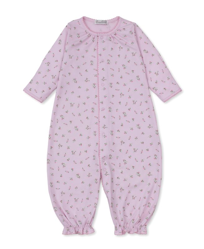 Garden Roses Print Convertible Gown