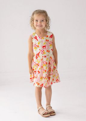 Pink Coastal Catch Dress