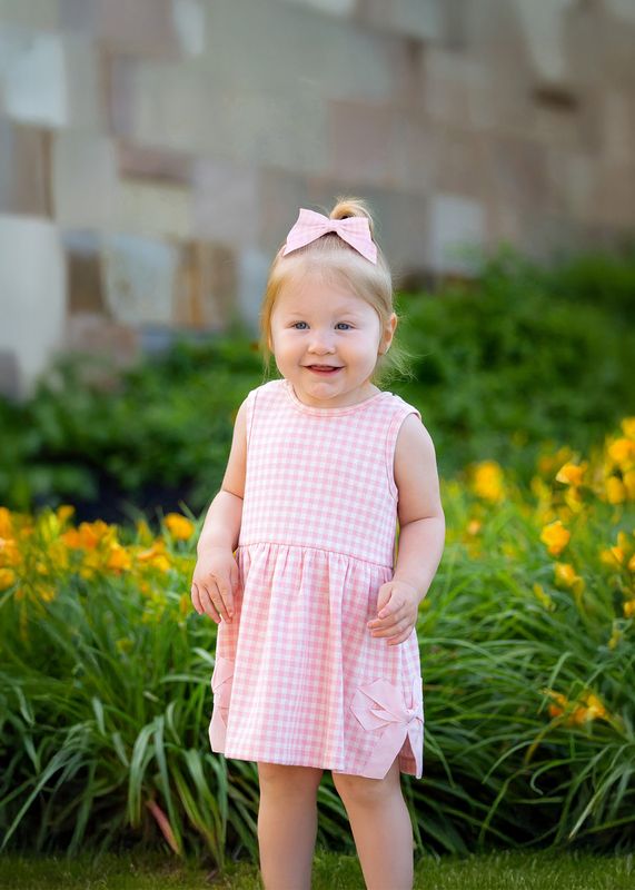 Pink Plaid Perfection Dress