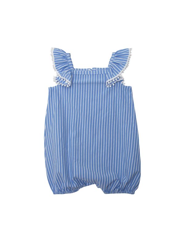 Blue Piper Romper