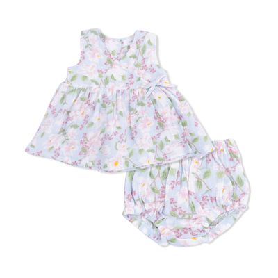 Magnolias - Kimono Dress+Bloomer