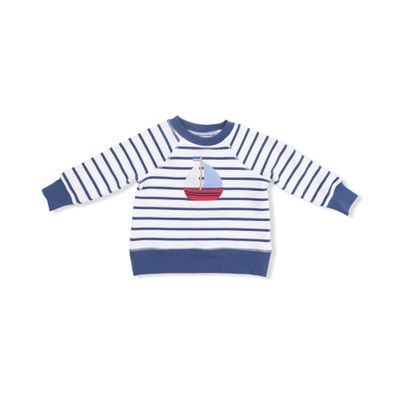 Bubbly Sailboat French Terry Sweatshirt