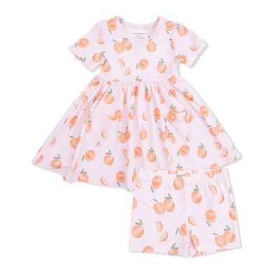 Sweet Peach - Twirly Dress+Short