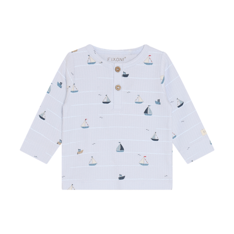 Artic Ice Sailboat Long-Sleeve