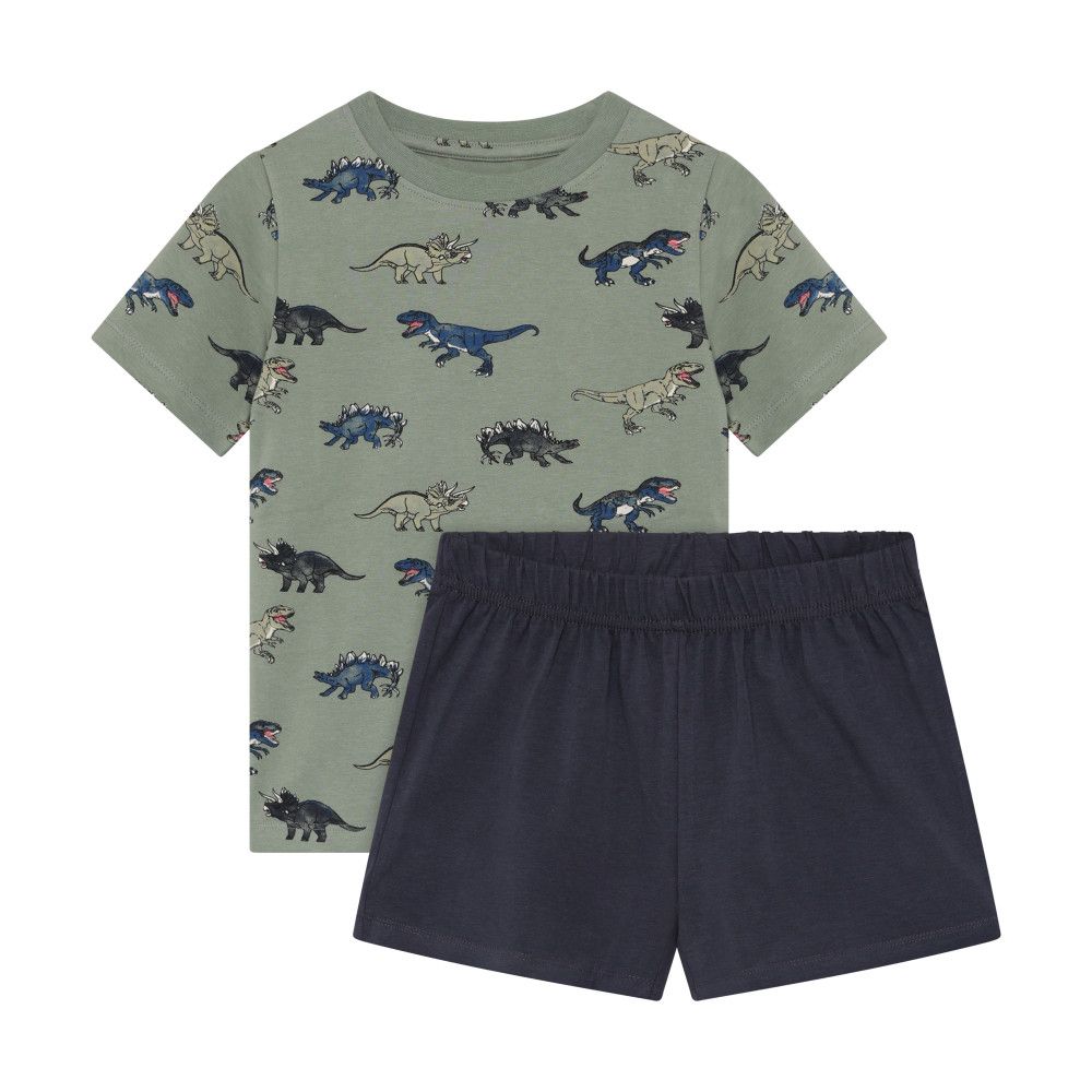 Lilypad Green Dino T-shirt+Short Set