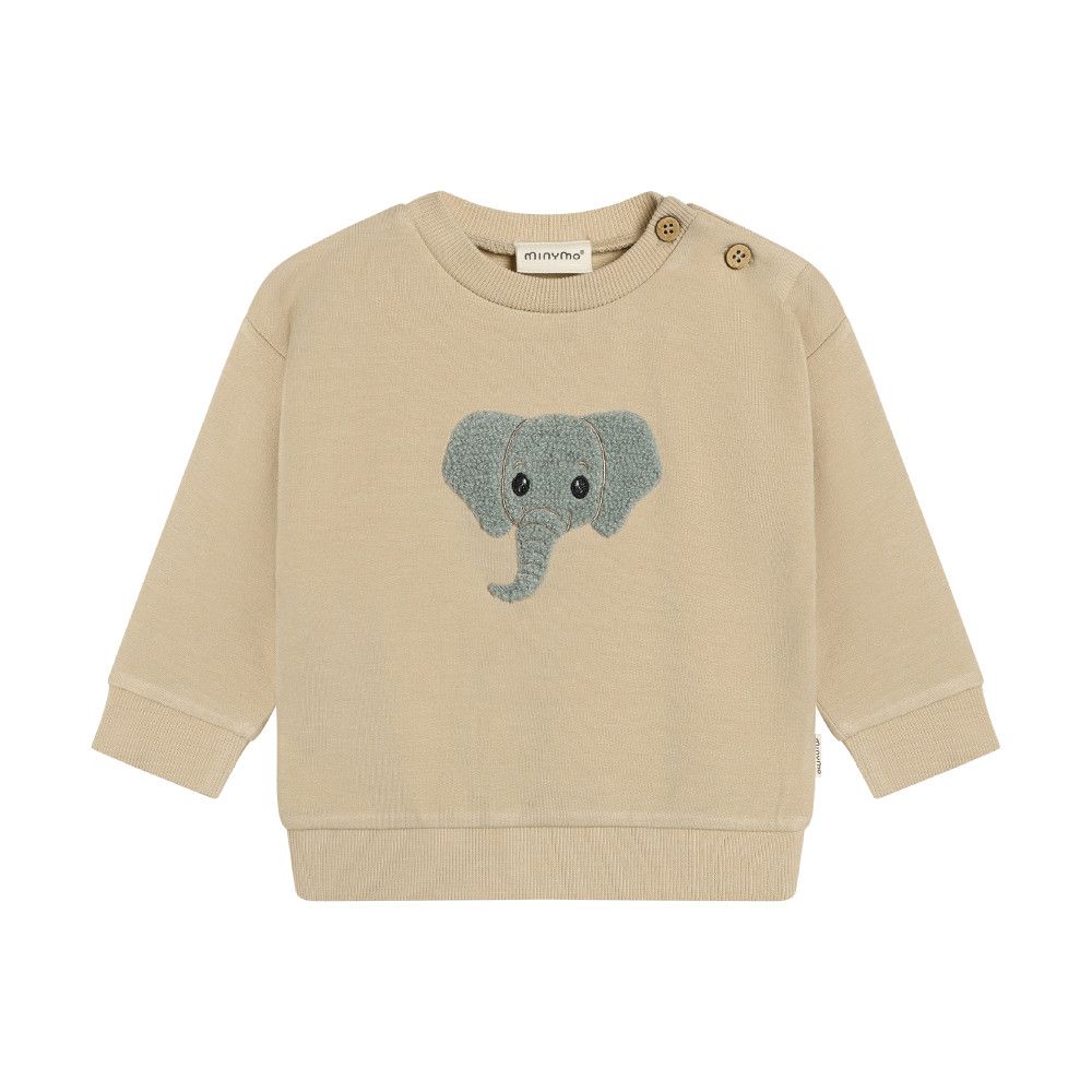Beige Elephant Sweatshirt
