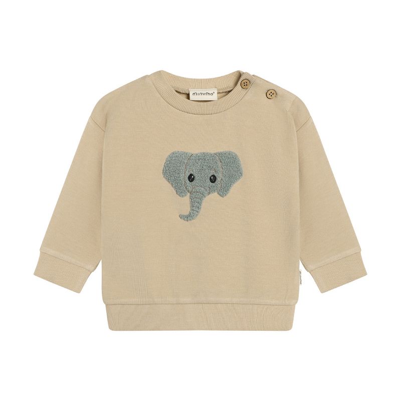 Beige Elephant Sweatshirt