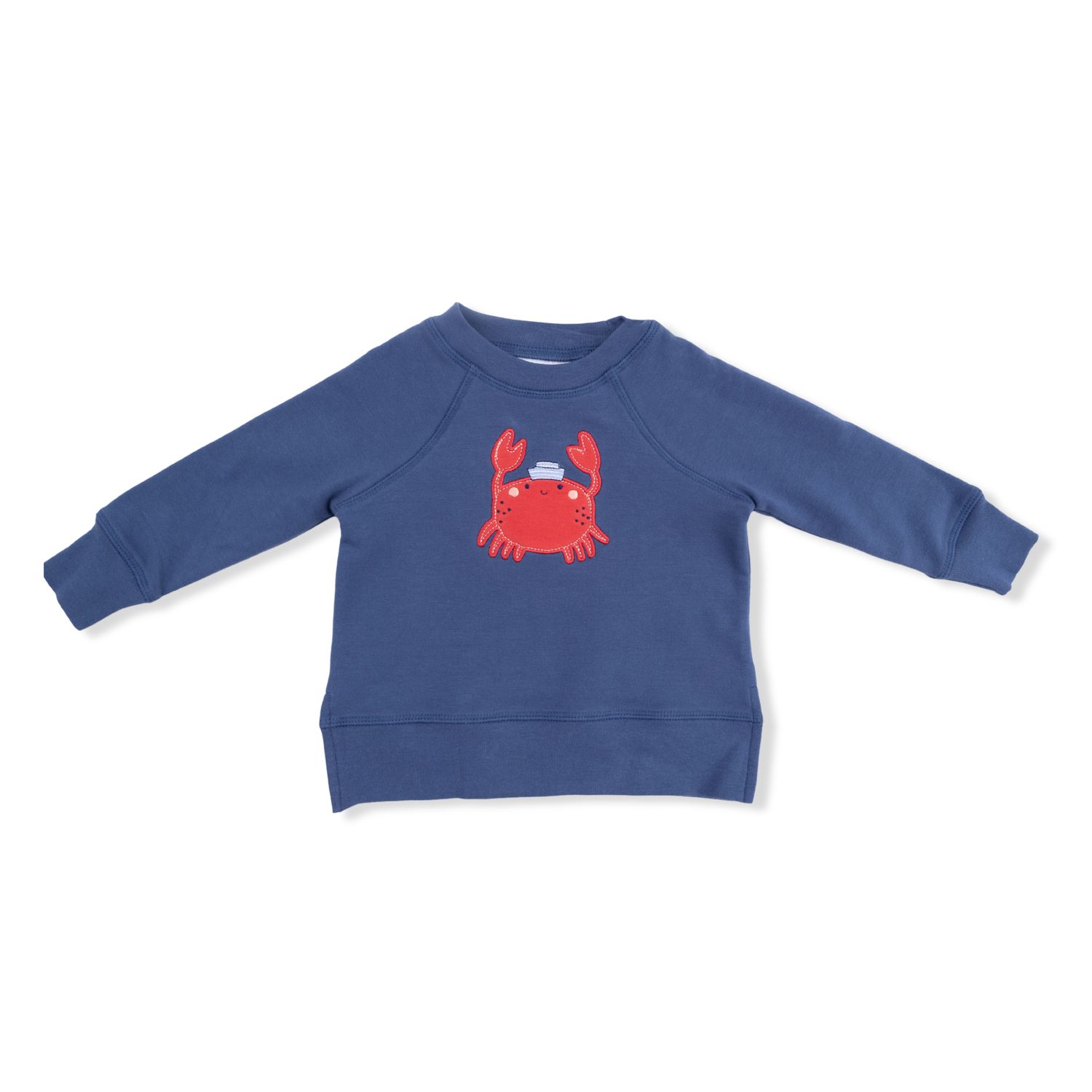 Sailor Sea Creatures Appliques - Raglan Sweatshirt