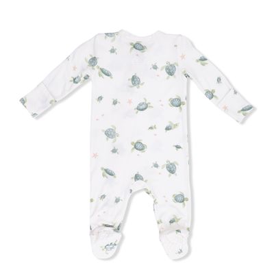 Sea Turtles - 2 Way Zipper Footie