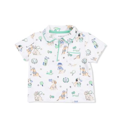 Country Club Dogs Neutral - Polo+Casual Short