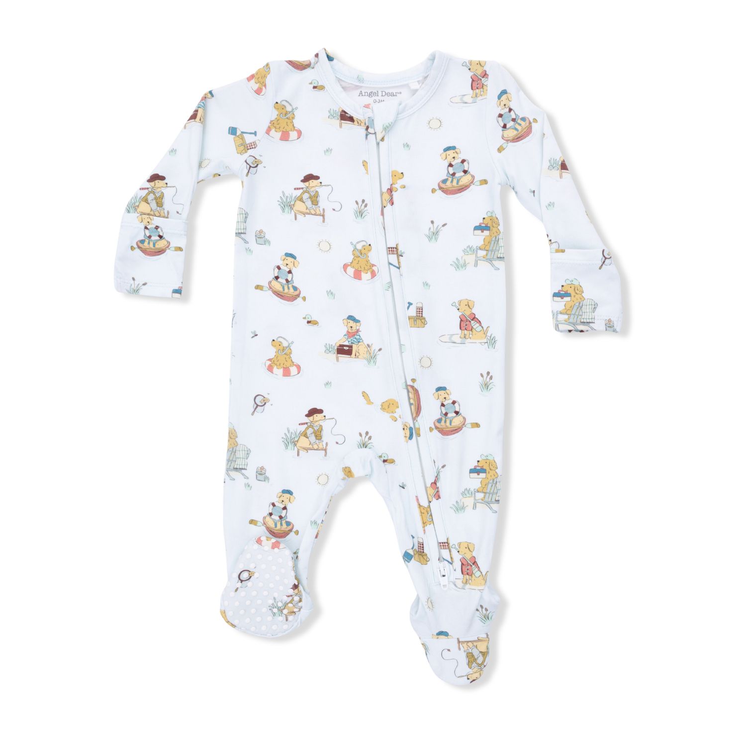 Lake Buddy Dogs - 2 Way Zipper Footie