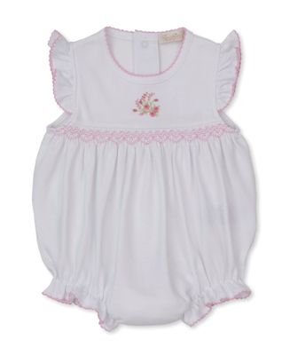 Victorian Rose Hand Smocked Bubble