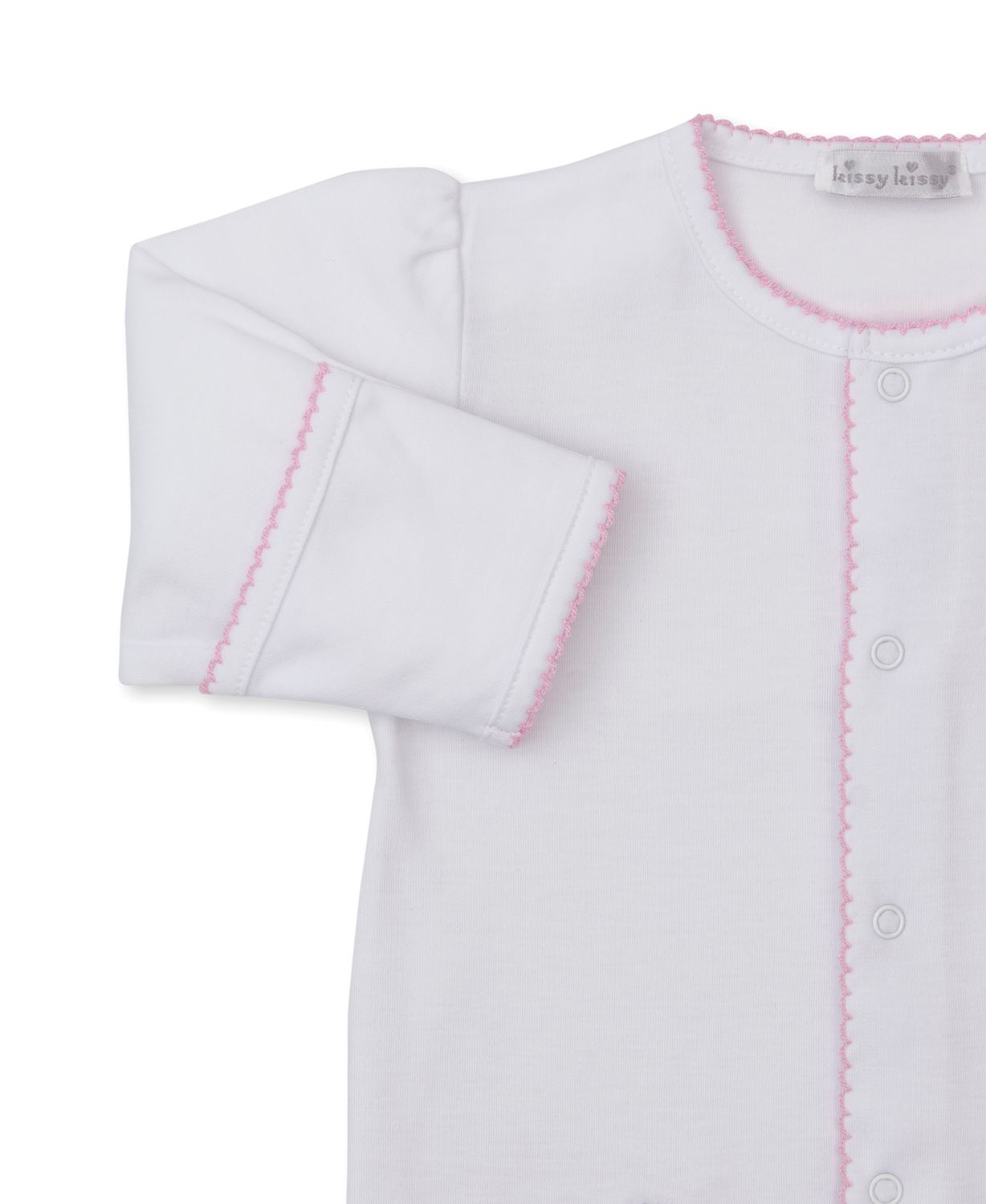 Safari Party Wht/Pink Footie