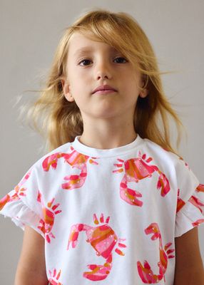 Watercolor Crabby Tee