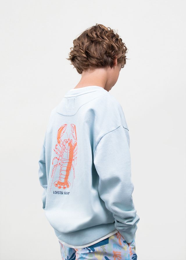 Sky Blue Lobster Friday Sweatshirt