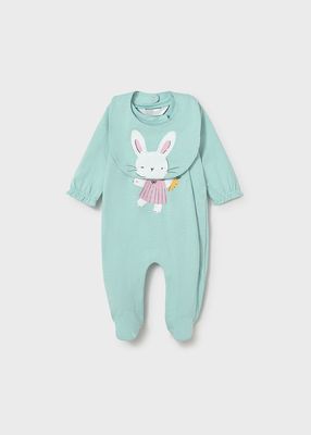 Anise Bunny Footie+Bib Set