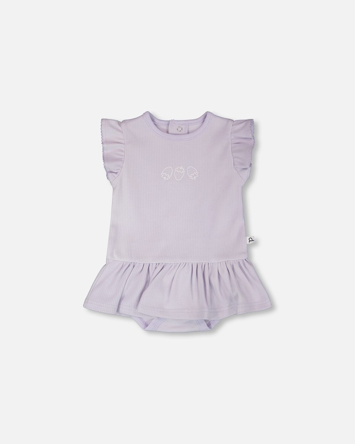 Printed Berries Muslin Romper