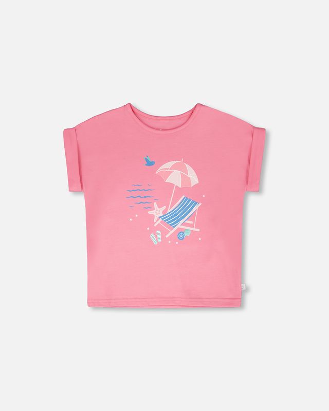 Aurora Pink Beach Spot Tee